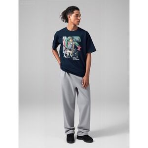 Attack on Titan Shirt Mens Large Black Graphic Captain Levi Season 3 Anime Sz XL